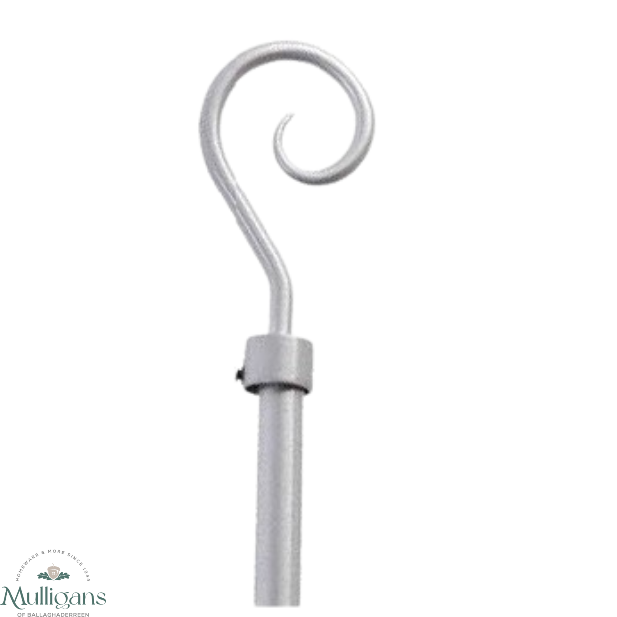 Silver Atmosphera Extendable Curtain Rail (120cm- 210cm)