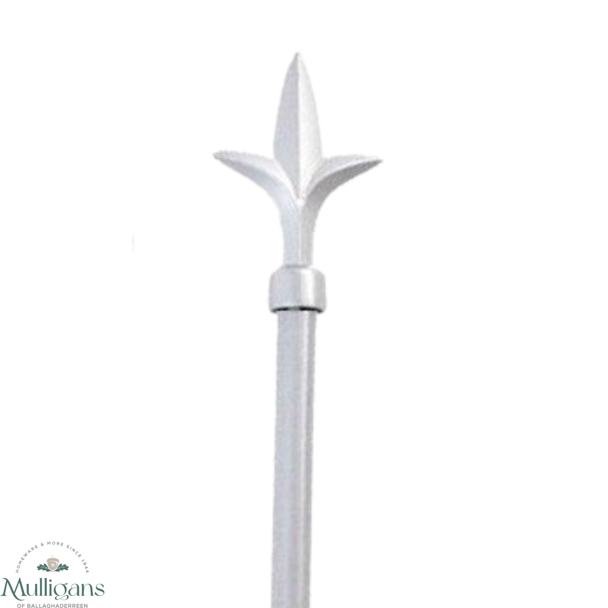 Silver Atmosphera Extendable Curtain Rail (120cm- 210cm)