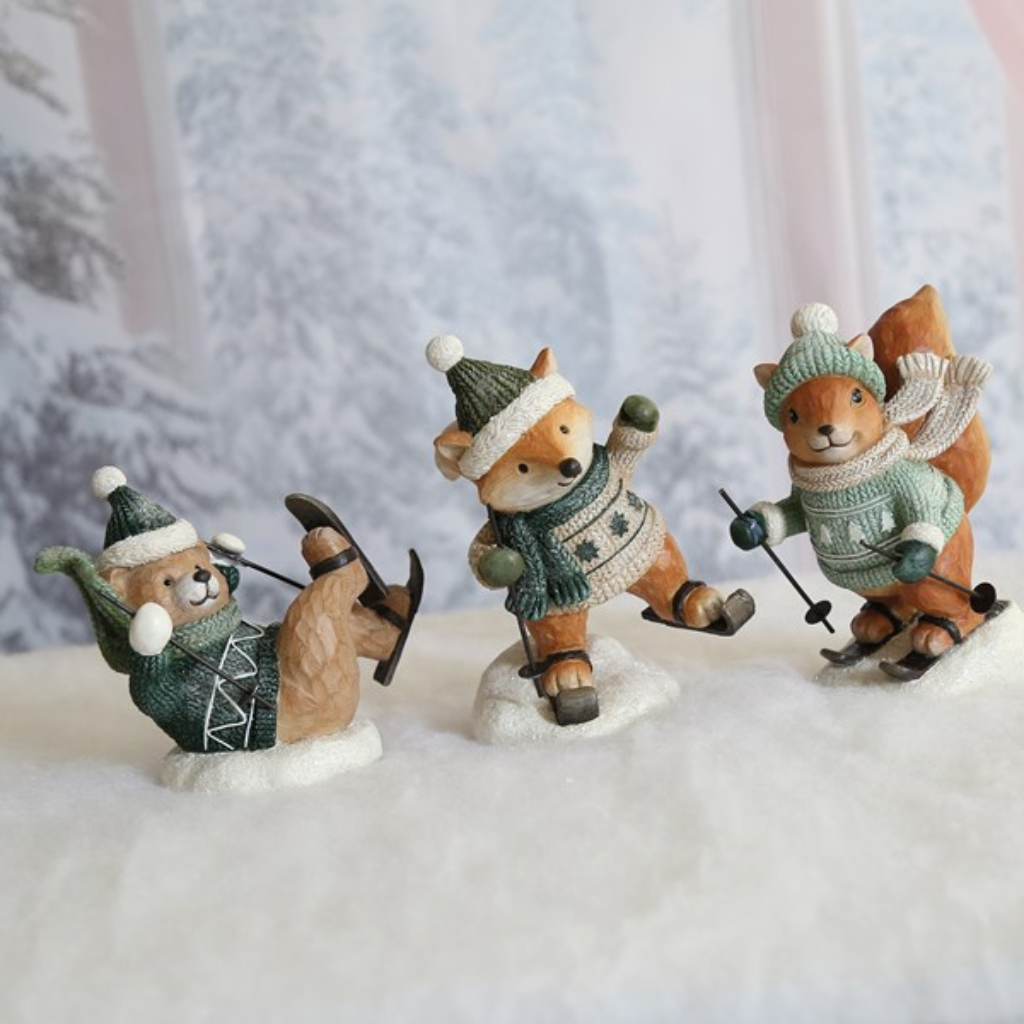 Skiing Fox 14x19cm 35961 Straits Home and Gift Mulligans of Ballaghaderreen