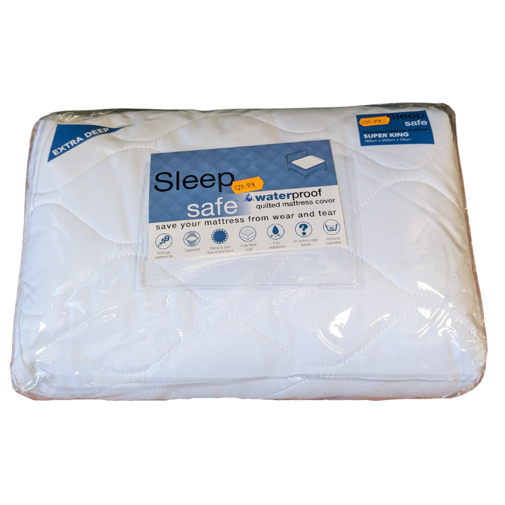 Sleep Safe Waterproof Quilted Mattress Cover SSWQMCSK Sleep Safe Mulligans of Ballaghaderreen