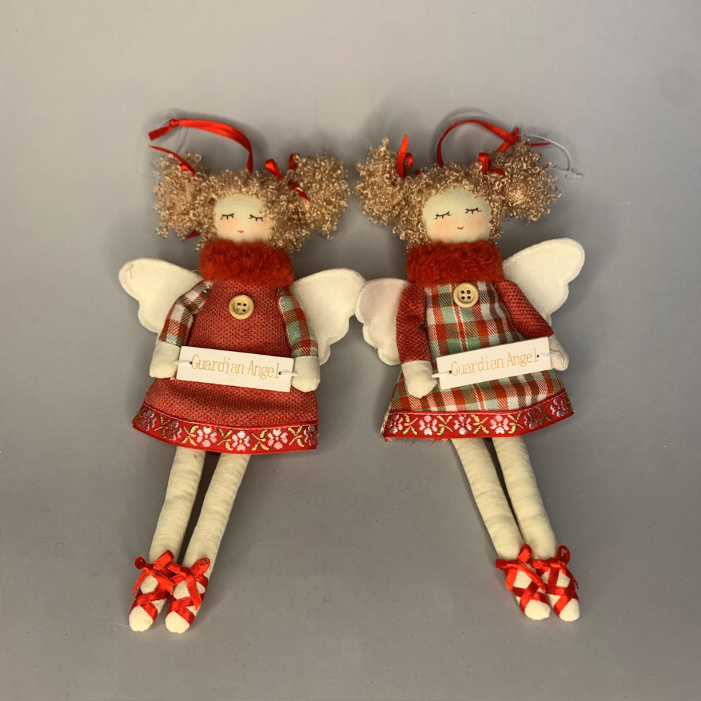 Soft Guardian Angel Tree Trims  60412 Verano Mulligans of Ballaghaderreen  