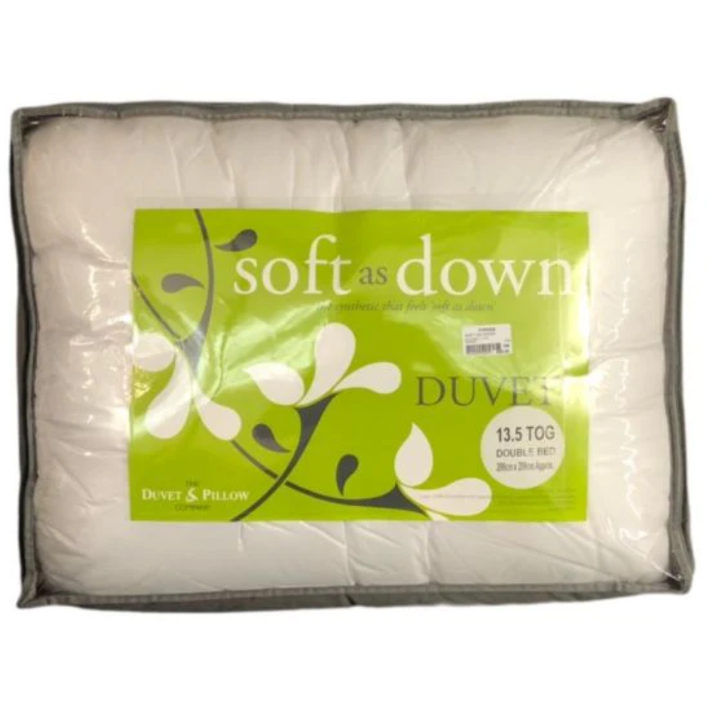 Soft as Down 13.5 TOG Double Duvet SAD135TOGDD The Duvet & Pillow Company Mulligans of Ballaghaderreen