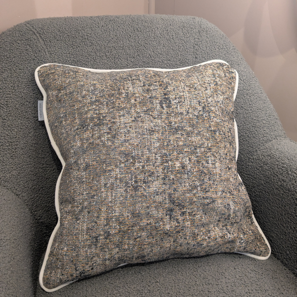 Speckled Back Grey Feather Filled Cushion SBGFFC Milford Linen Mulligans of Ballaghaderreen 