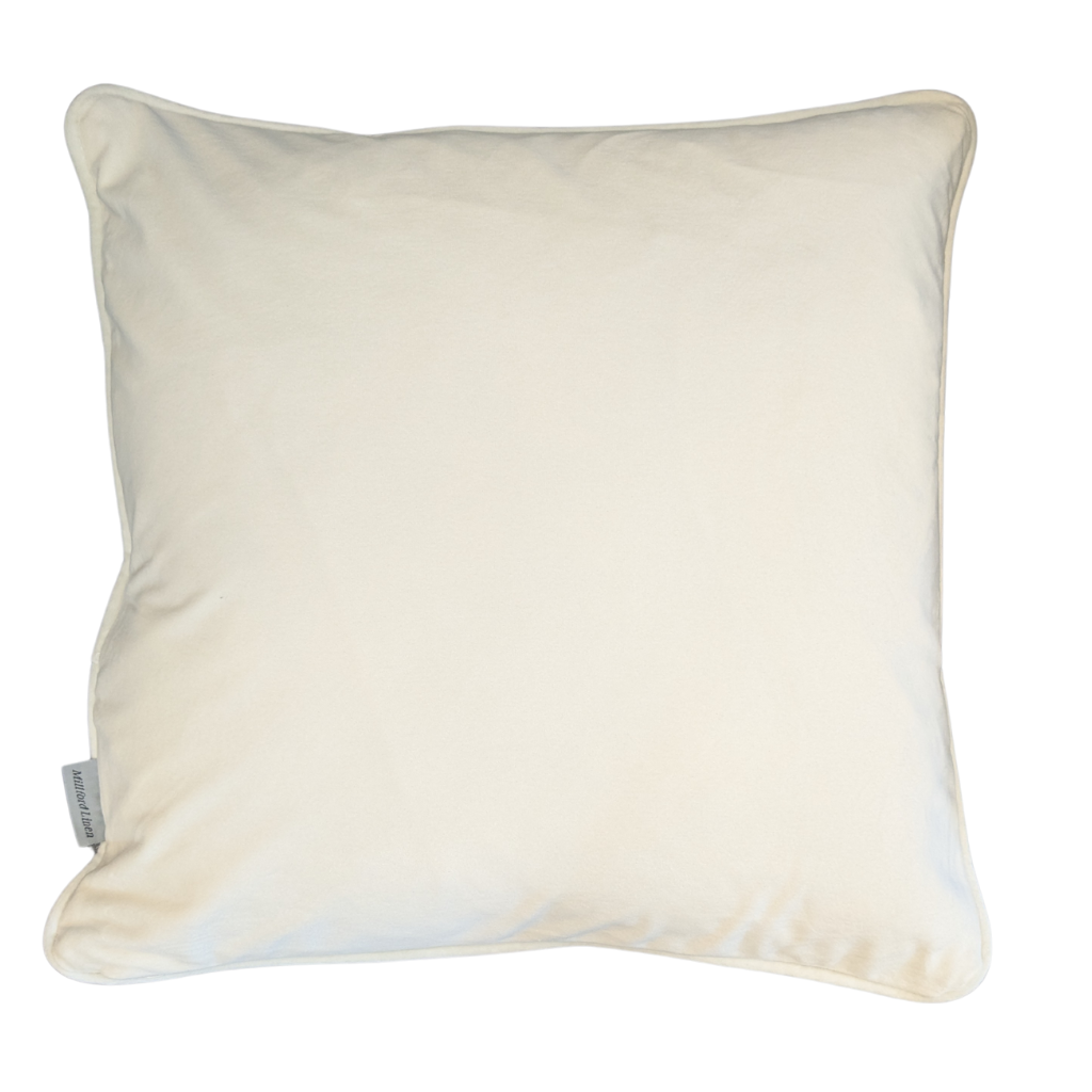 Speckled Back Grey Feather Filled Cushion SBGFFC Milford Linen Mulligans of Ballaghaderreen 