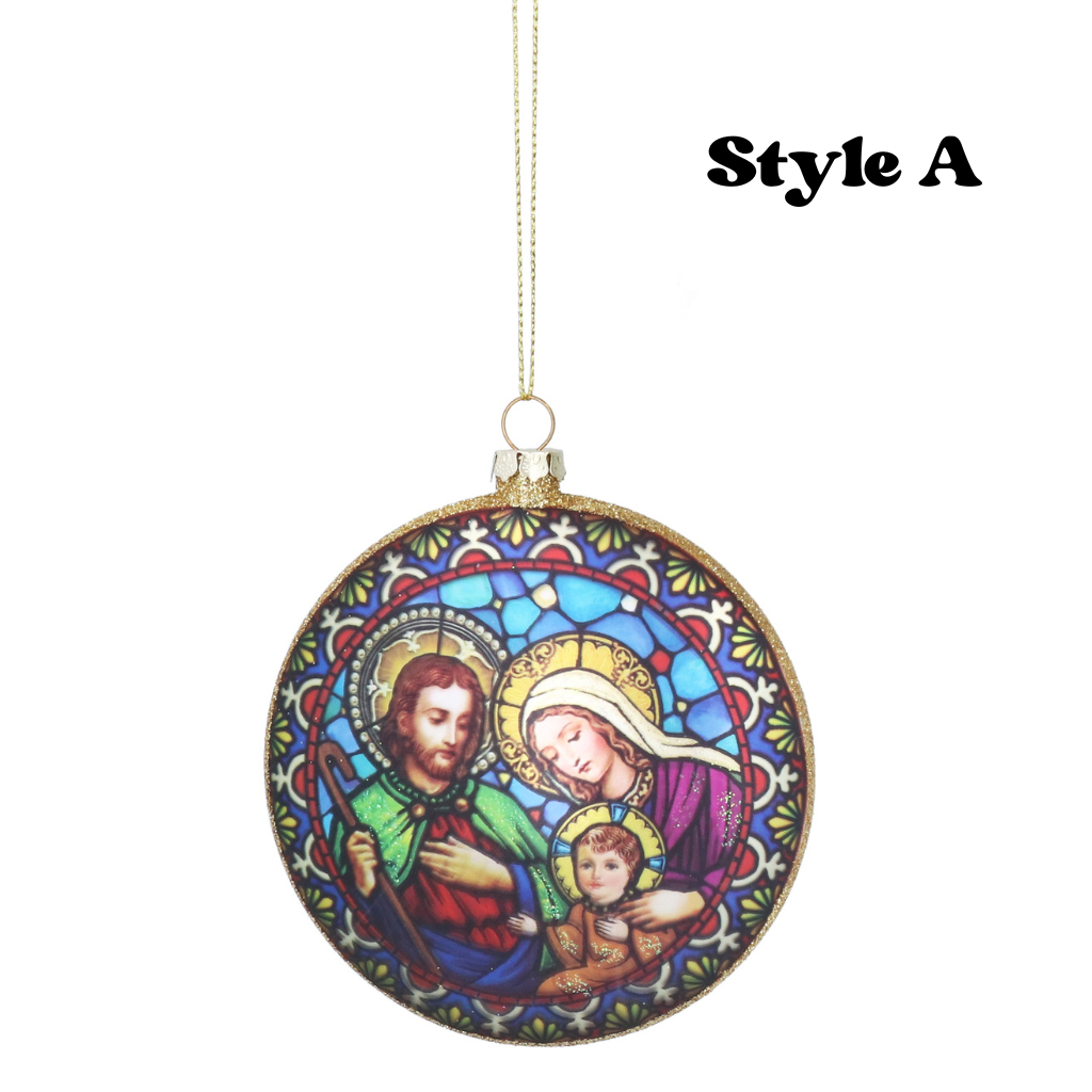 Stained Glass Window Discs 02414 Gisela Graham Mulligans of Ballaghaderreen