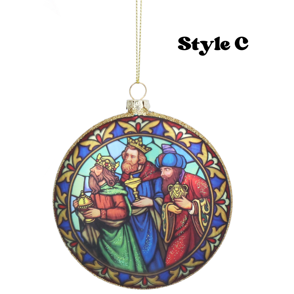 Stained Glass Window Discs 02414 Gisela Graham Mulligans of Ballaghaderreen