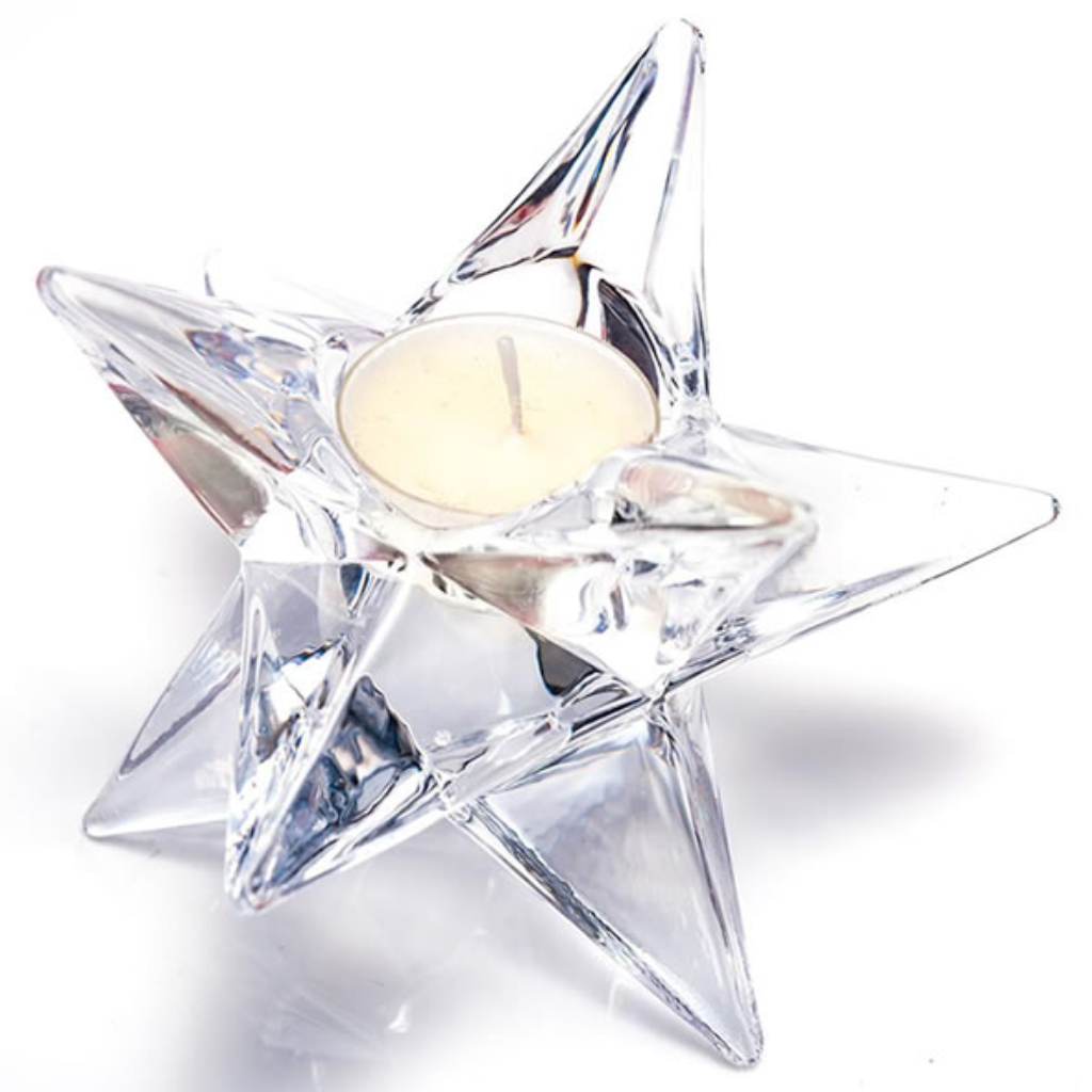 Star Tea Light Candle Holder with Tea Light Candle 1003200 Newgrange Living Mulligans of Ballaghaderreen