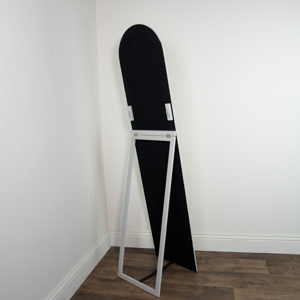 Stepped Arched Floorstanding Mirror - Oyster TL7372 Tara Lane Mulligans of Ballaghaderreen