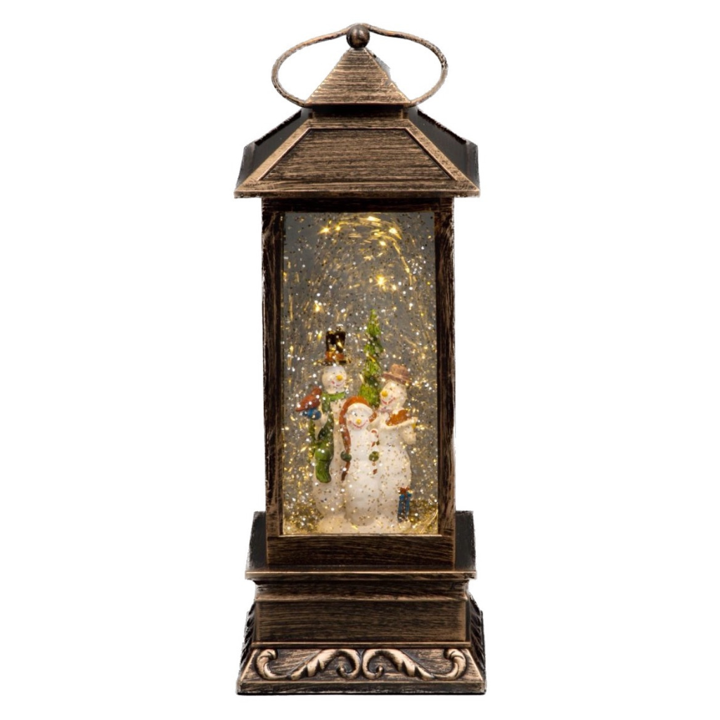 Swirling Glitter Nativity Lantern - 28cm 115340 Shatchi Mulligans of Ballaghaderreen