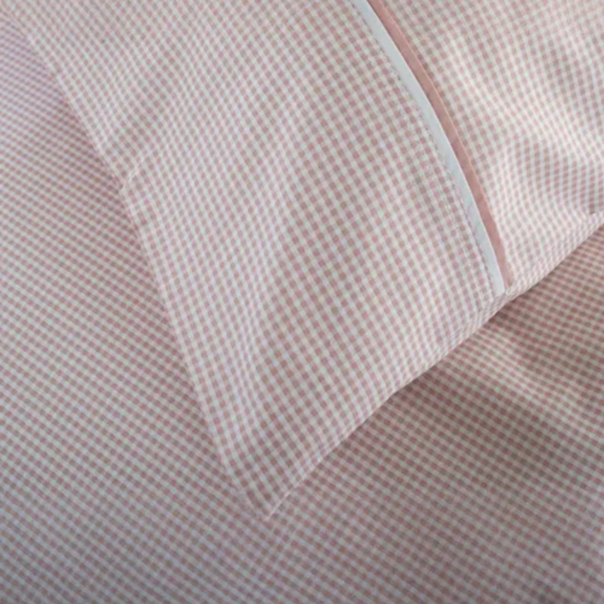 TLC Gingham Duvet Set - Rose and White TLCGDSRW Stematclo Mulligans of Ballaghaderreen