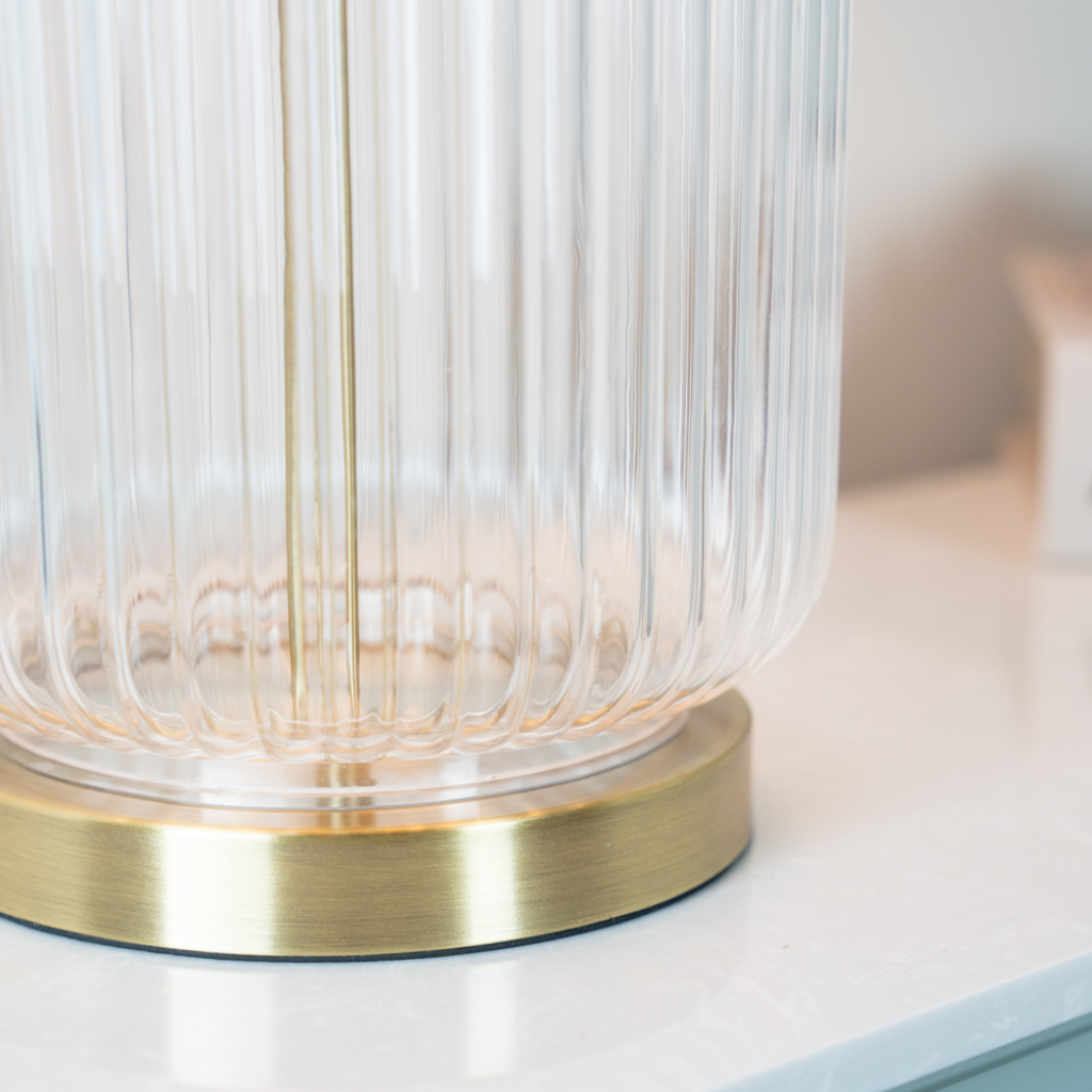 Tabitha Glass Table Lamp TL7406 Tara Home Mulligans of Ballaghaderreen