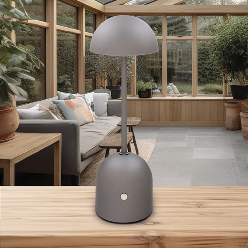 Tall Round Touch Lamp - Graphite LP74268 Joe Davies Mulligans of Ballaghaderreen