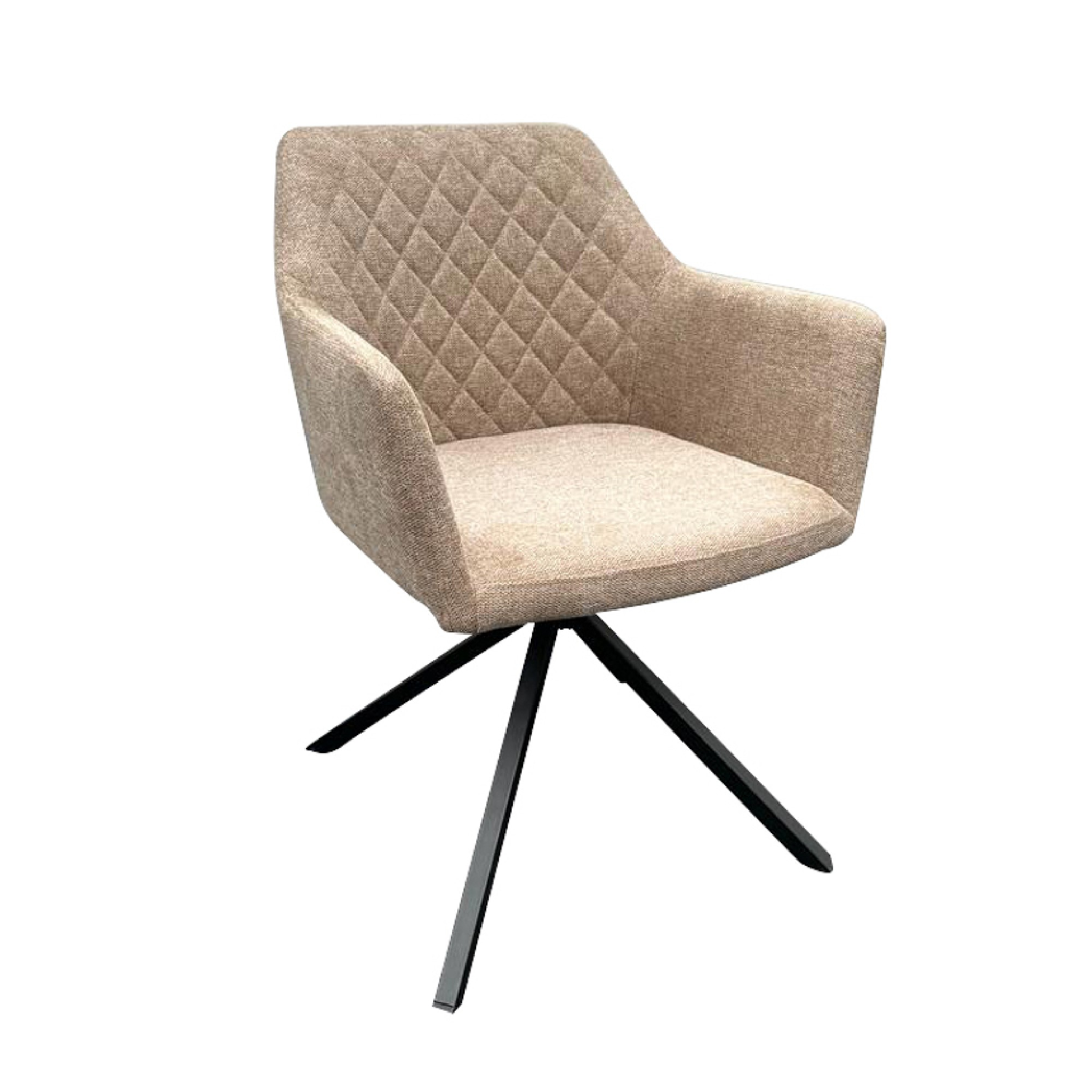 Patti swivel dining chair beige TL6157 Tara Lane Mulligans of Ballaghaderreen