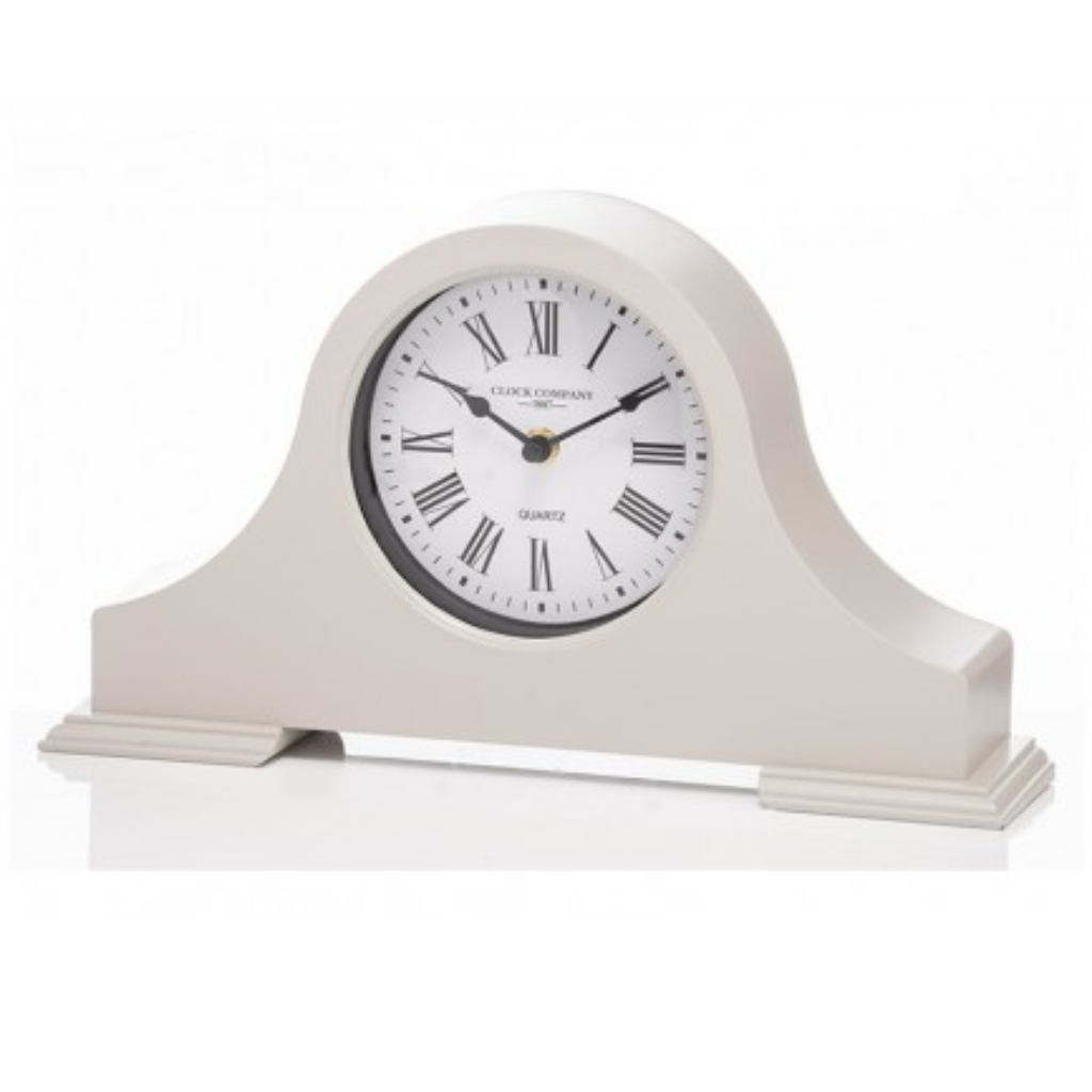 The Clock Company White Mantle Clock AS2 Kirkwood Mulligans of Ballaghaderreen