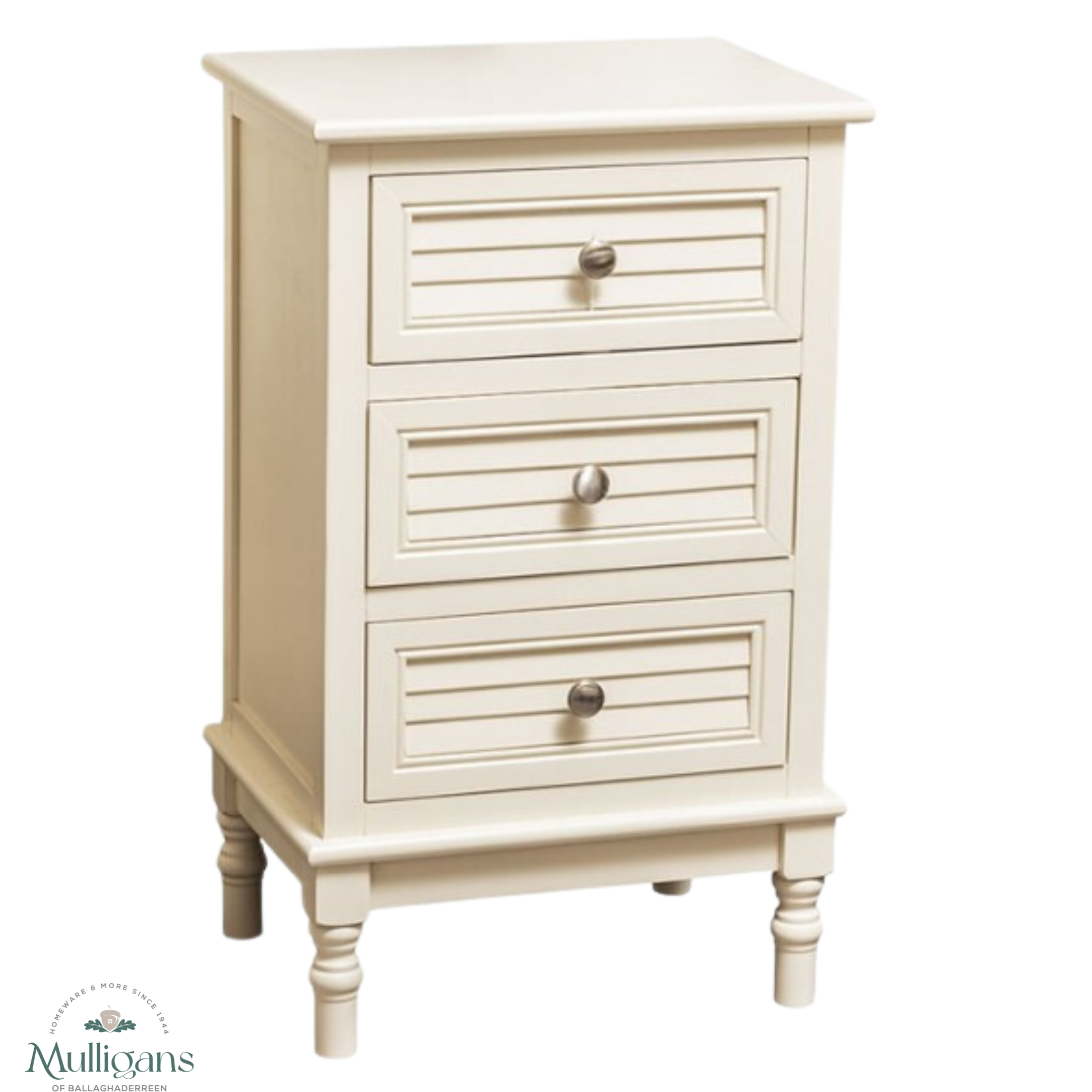 The Grange Antique Pearl 3 Drawer Locker NH13 Kirkwood -  Mullligans of Ballaghaderreen