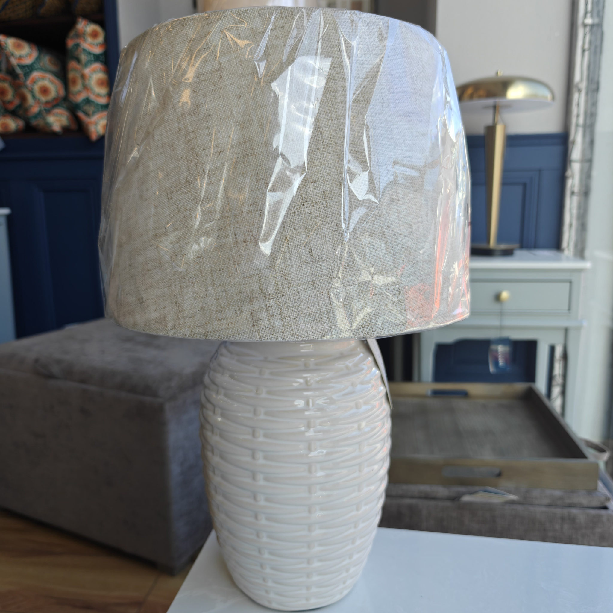 The Grange Collection Ceramic Table Lamp-Shade LH3 Kirkwood Mulligans of Ballaghaderreen