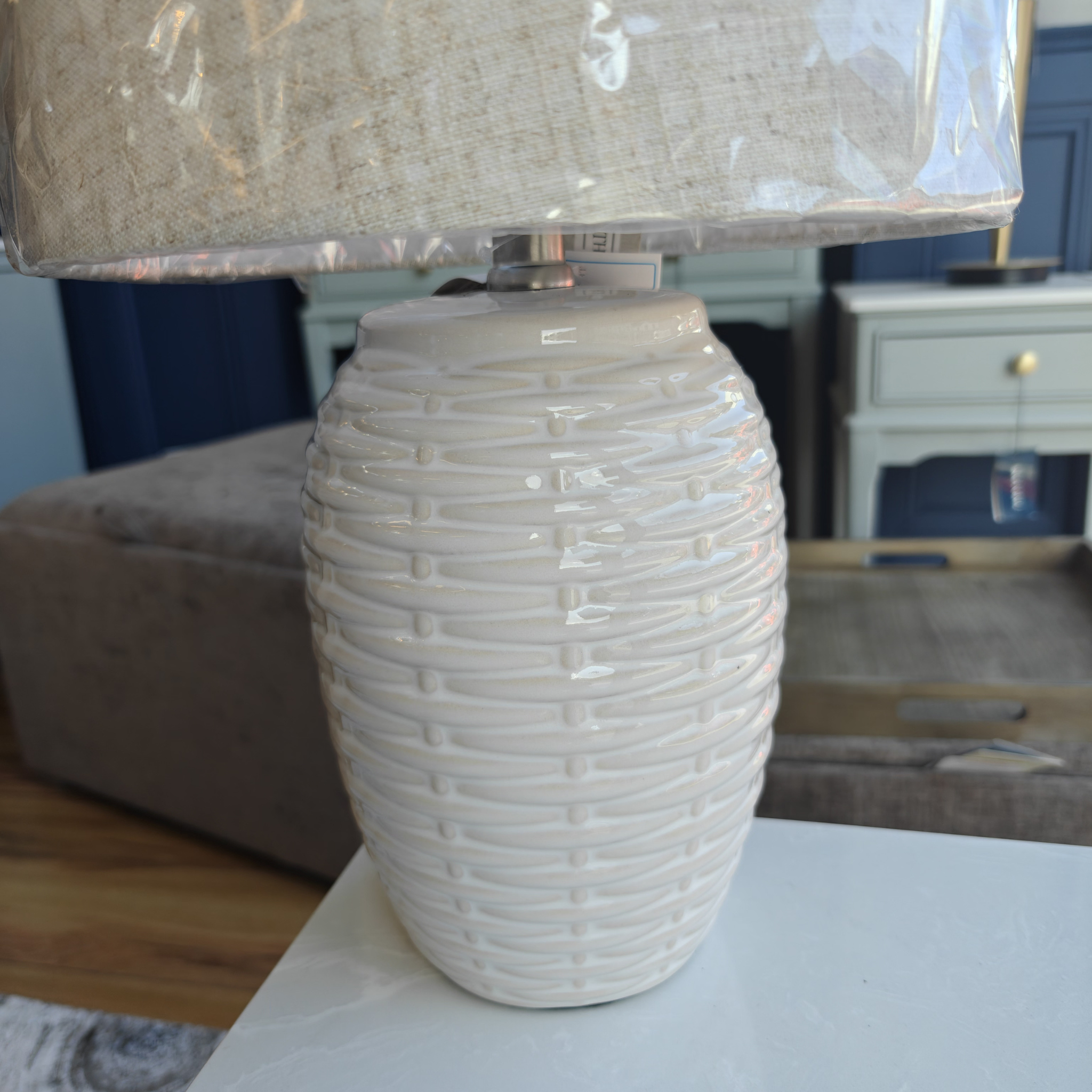 The Grange Collection Ceramic Table Lamp-Shade LH3 Kirkwood Mulligans of Ballaghaderreen