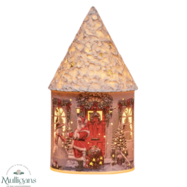 The Grange Collection Christmas LED Light Up House 21cm - ST65-  Kirkwood Mulligans of Ballaghaderreen