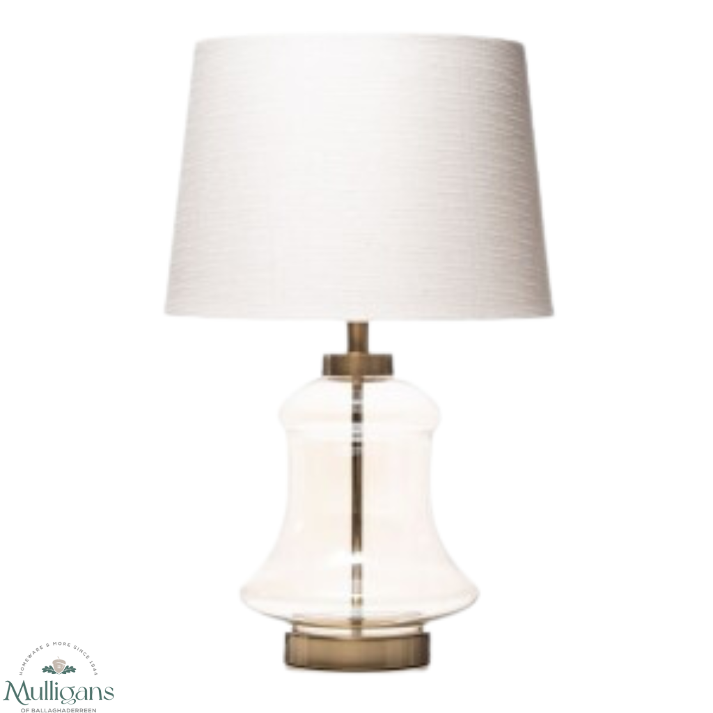 The Grange Collection Glass Base Table Lamp LK10 Kirkwood Mulligans of Ballaghaderreen