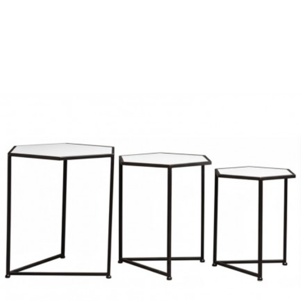 The Grange Collection Hexagonal Nest of Tables FQ2 Kirkwood Mulligans of Ballaghaderreen