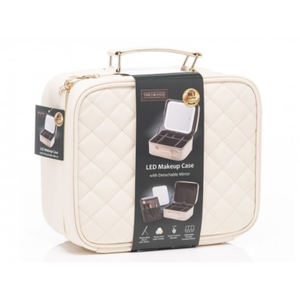The Grange Collection Hollywood Portable Make-up Travel Case with LED Mirror Kirkwood HB168 Mulligans of Ballaghaderreen