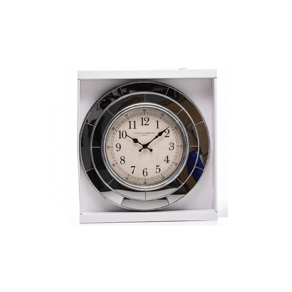 The Grange Collection Mirrored Wall Clock ZF 14 Kirkwood - Mulligans of Ballaghaderreen