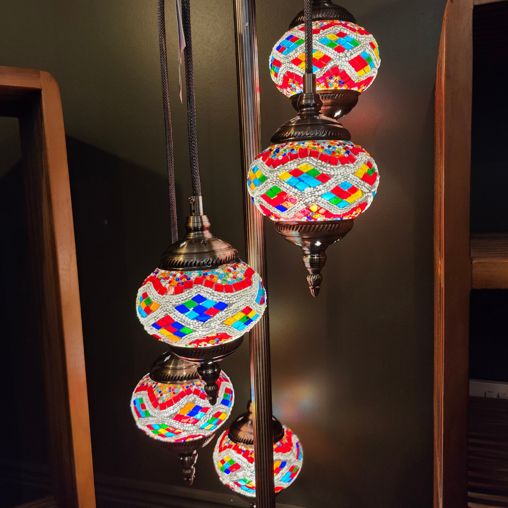 The Grange Collection Mosaic 5 Lantern Lamp FG63 Kirkwood Mulligans of Ballaghaderreen