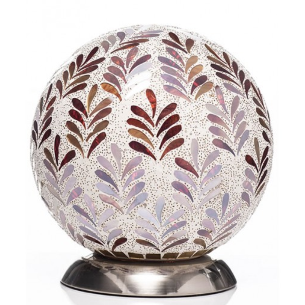 The Grange Collection Mosaic Ball Lamp in Red Kirkwood AL20 Mulligans of Ballaghaderreen 