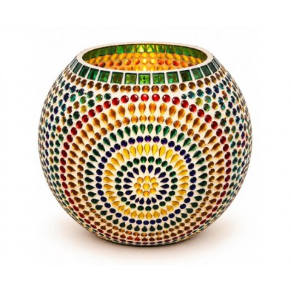 The Grange Collection Multicoloured Lamp - 23x23cm GU1 Kirkwood Mulligans of Ballaghaderreen