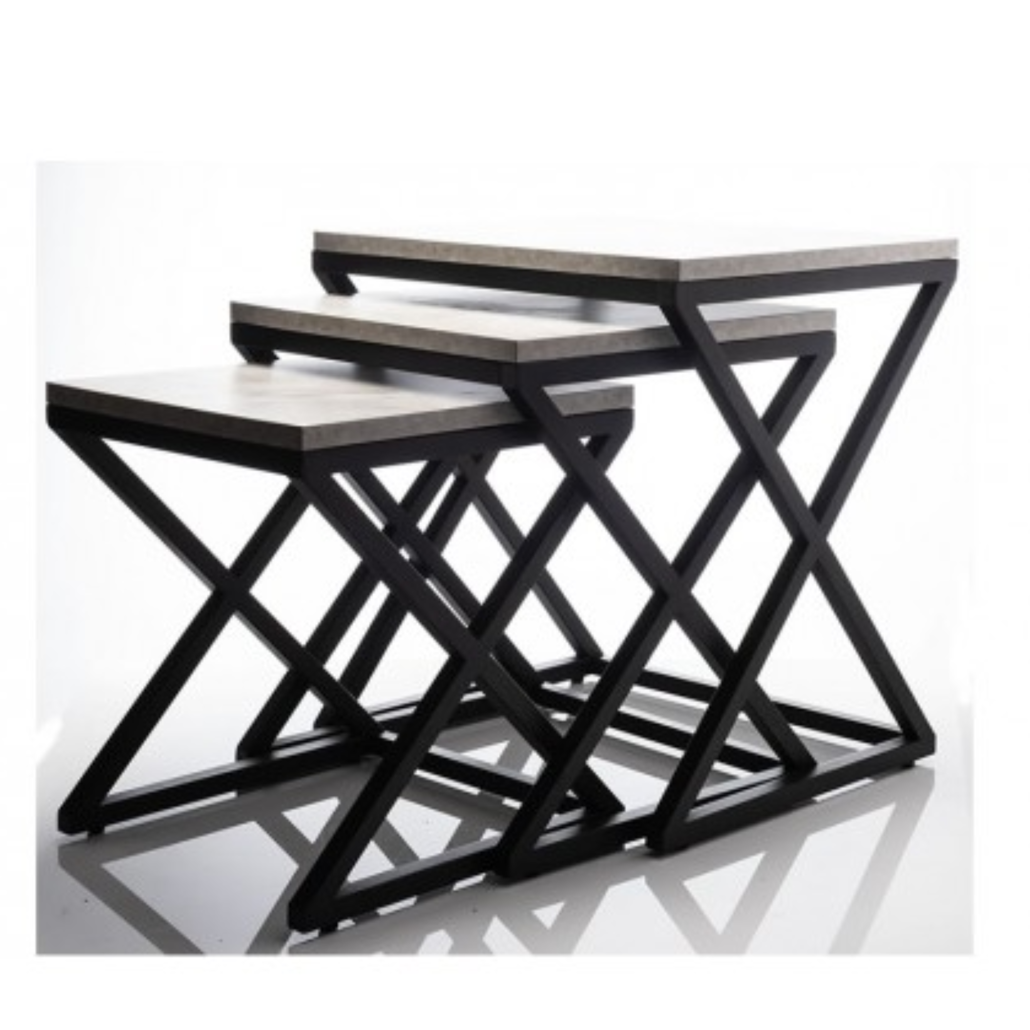 The Grange Collection Set of 3 Nest of Tables - Mulligans of Ballaghaderreen SE12