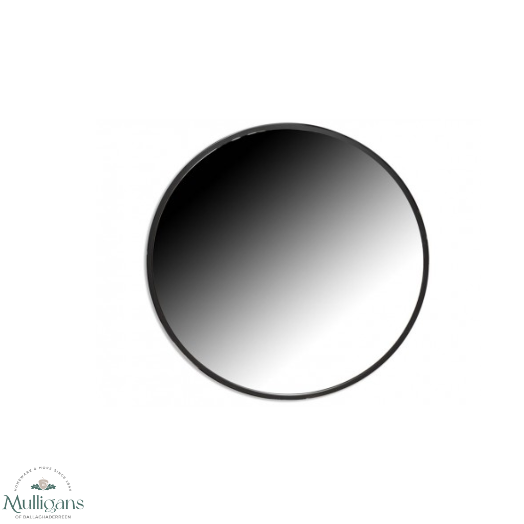 The Grange Interiors Round Mirror Black LY72 Kirkwood Mulligans of Ballaghaderreen