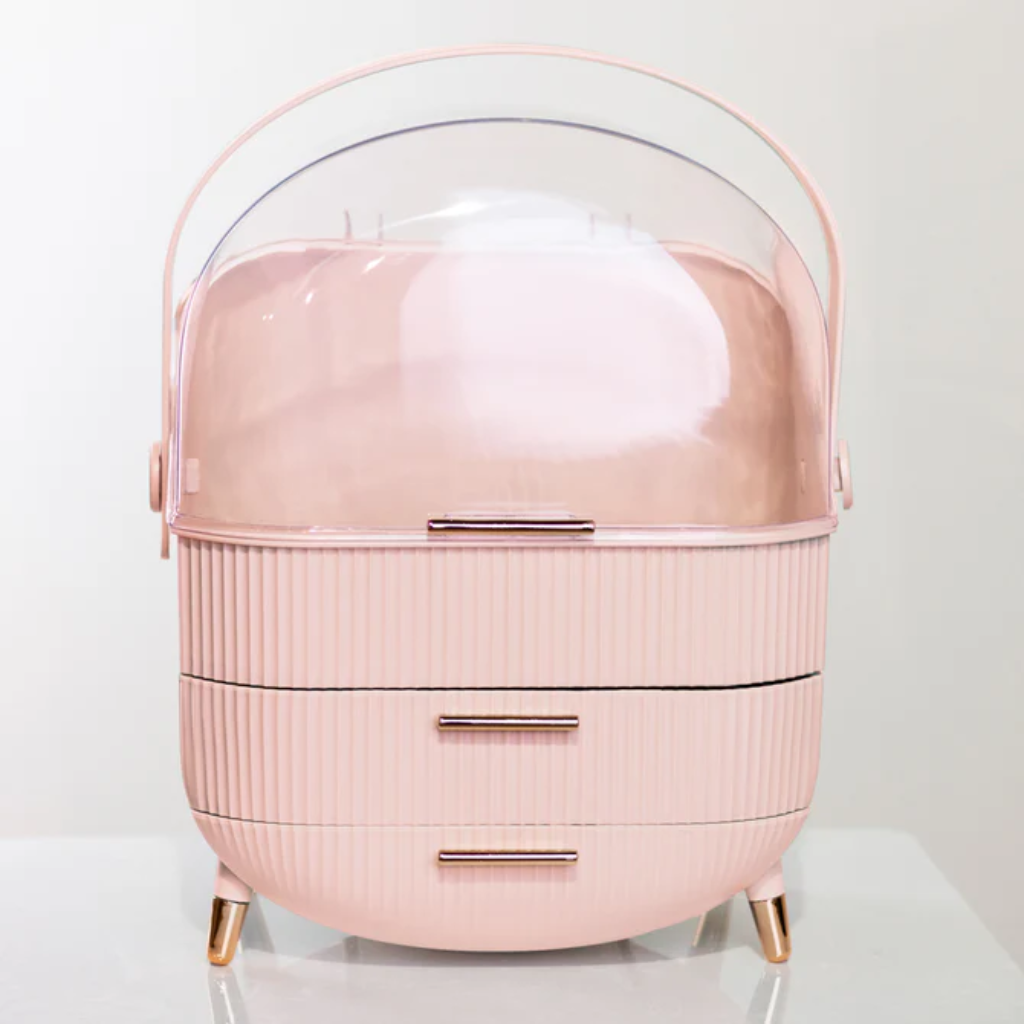  The Grange Collection Dustproof Cosmetic Box in Pink JA54 Kirkwood  Mulligans of Ballaghaderreen