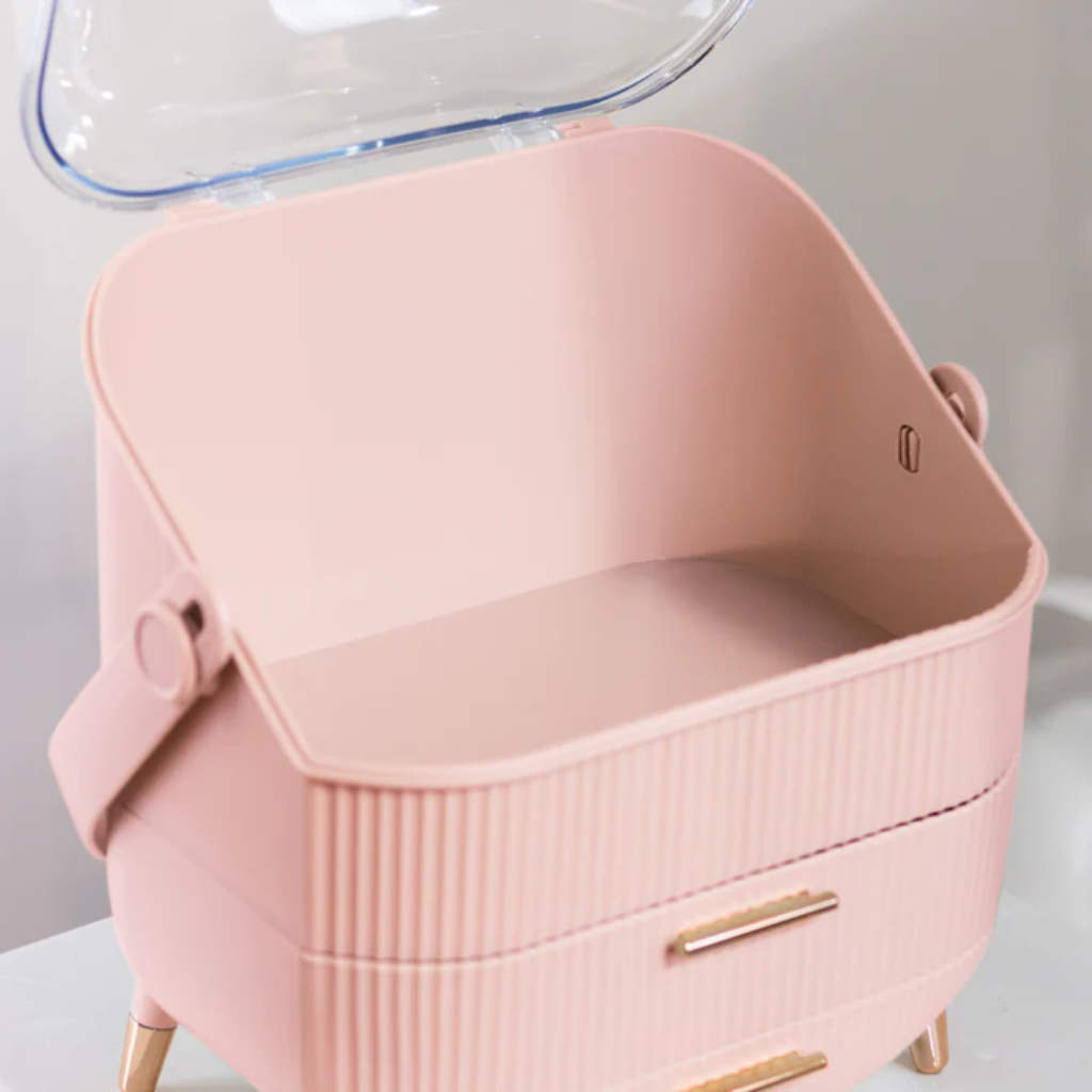  The Grange Collection Dustproof Cosmetic Box in Pink JA54 Kirkwood  Mulligans of Ballaghaderreen