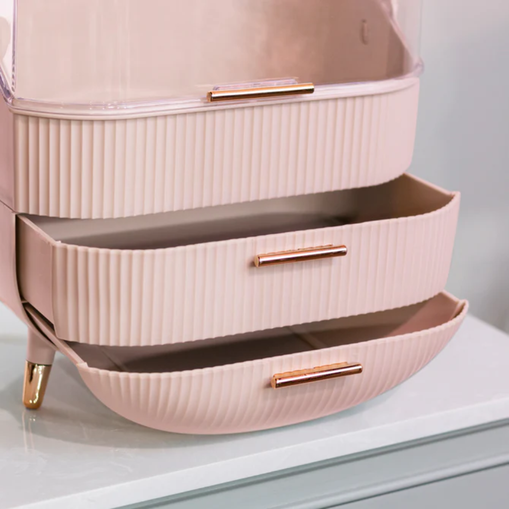  The Grange Collection Dustproof Cosmetic Box in Pink JA54 Kirkwood  Mulligans of Ballaghaderreen