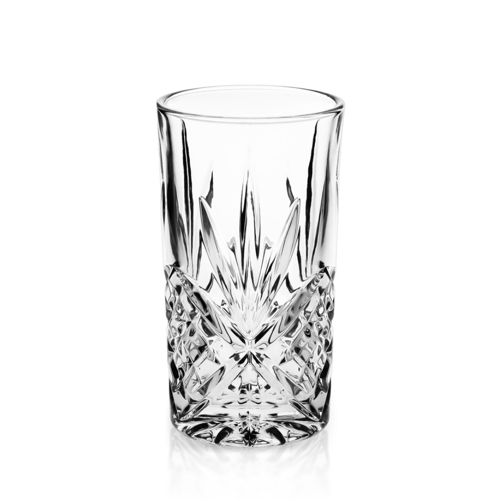 Tipperary Crystal Belvedere Hiball Glasses Set of 6  153097 Tipperary Crystal Mulligans of Ballaghaderreen