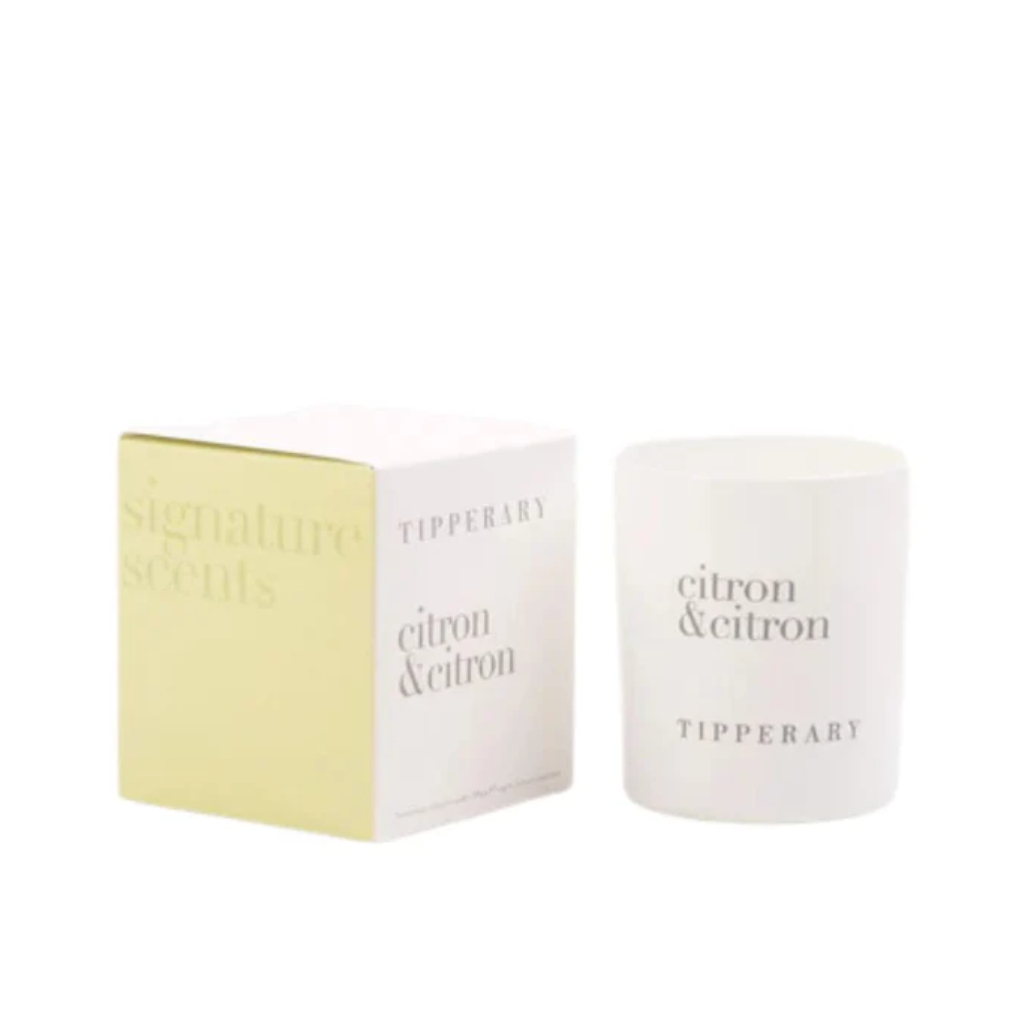 Tipperary Crystal Signature Scents Candle - Citron & Citron 168275 Tipperary Crystal Mulligans of Ballaghaderreen