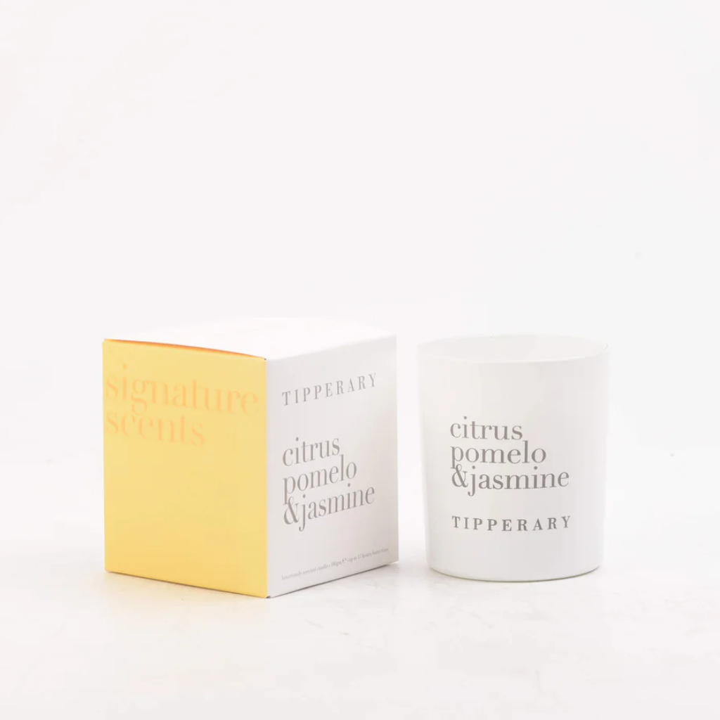 Tipperary Crystal Signature Scents Candle - Citrus Pomelo & Jasmine 168244 Tipperary Crystal Mulligans of Ballaghaderreen