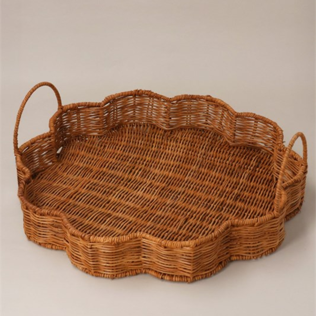 Tray - Flower Shape with Handles 80581 Gisela Graham Mulligans of Ballaghaderreen