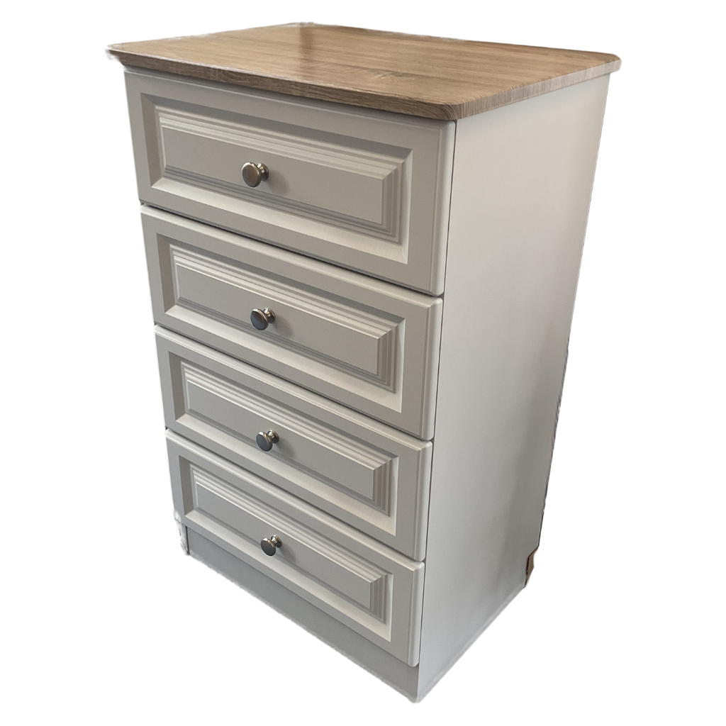 Trufflestones 4 Drawer Chest of Drawers - Narrow T4DCODN Cedarwood Mulligans of Ballaghaderreen