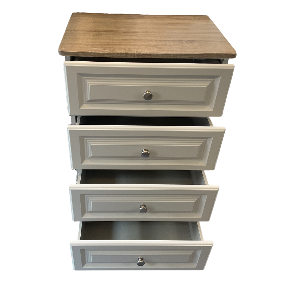 Trufflestones 4 Drawer Chest of Drawers - Narrow T4DCODN Cedarwood Mulligans of Ballaghaderreen