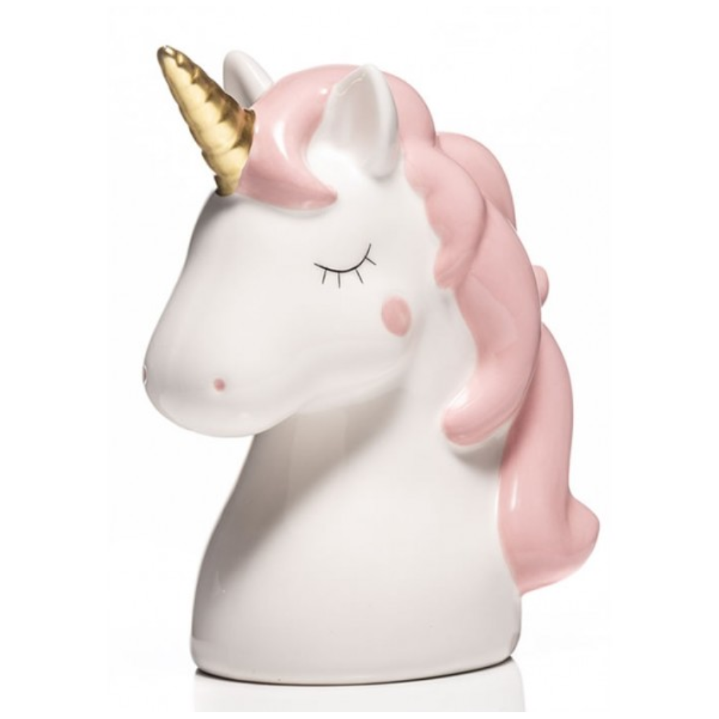 Unicorn Head Moneybox MB15 The Grange Collection Mulligans of Ballaghaderreen