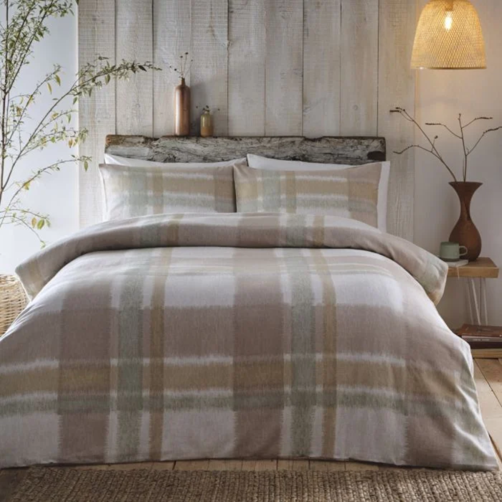 Verbier Natural Brushed Cotton Duvet set  Mulligans of Ballaghaderreen