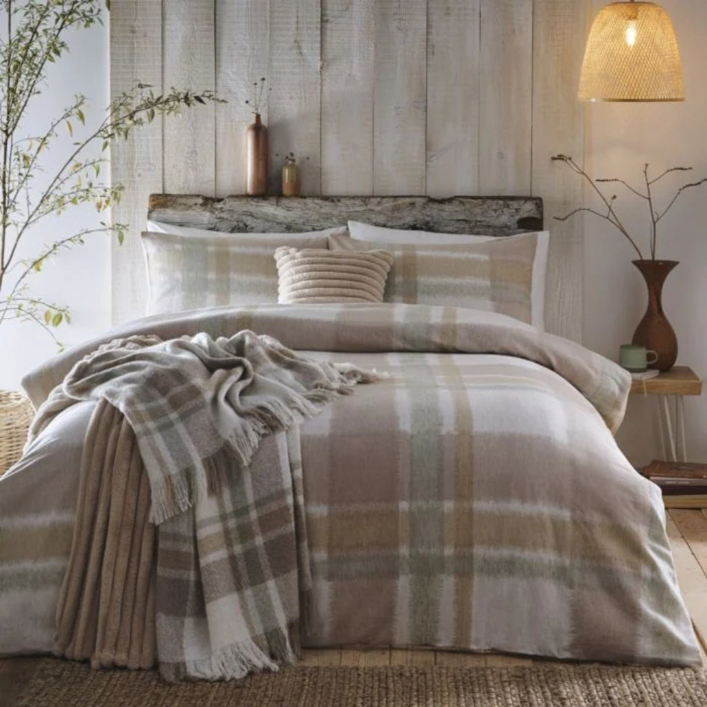 Verbier Natural Brushed Cotton Duvet set  Mulligans of Ballaghaderreen