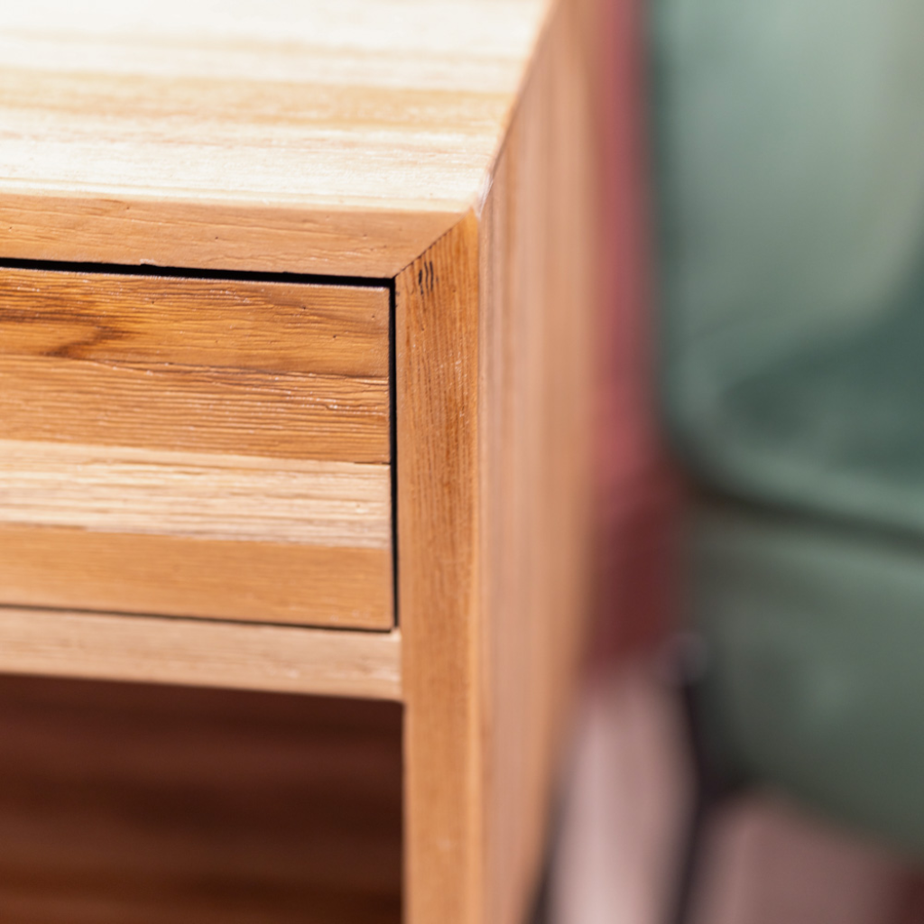 Verona 1 Drawer Side Table Natural Teak TL5931 Tara Lane Mulligans of Ballaghaderreen