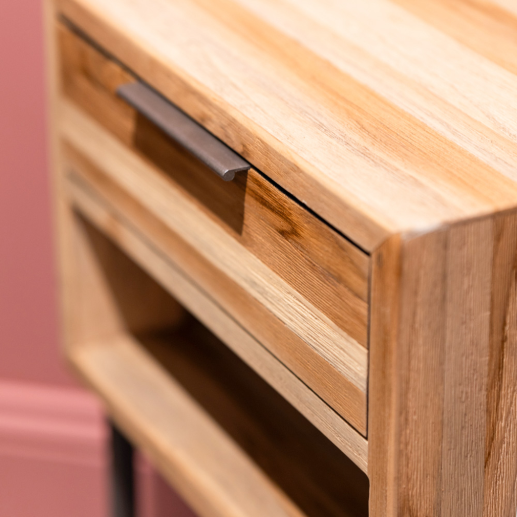 Verona 1 Drawer Side Table Natural Teak TL5931 Tara Lane Mulligans of Ballaghaderreen