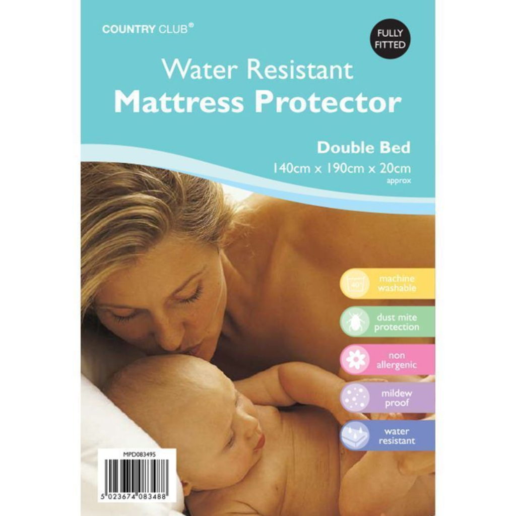 Water Resistant Mattress Protector- Double WRMPD Country Club Mulligans of Ballaghaderreen