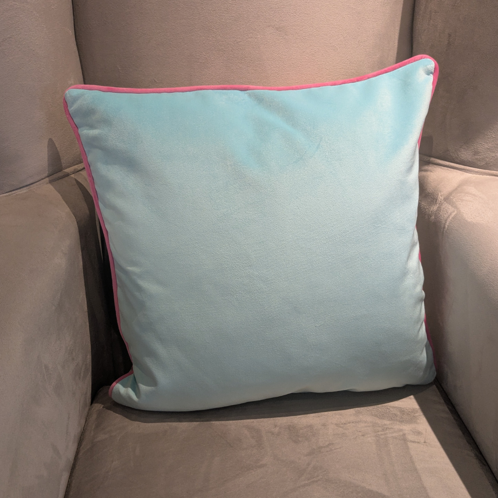 Watercolour Floral Pink Feather Scatter Cushion WFPFSC Milford Linen Mulligans of Ballaghaderreen