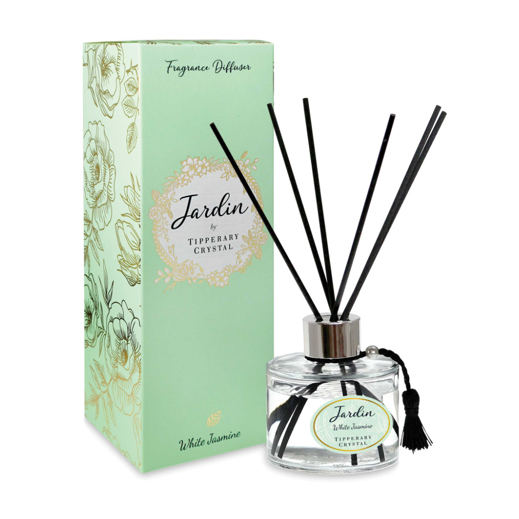 White Jasmine Jardin Collection Diffuser 137301 Tipperary Crystal Mulligans of Ballaghaderreen