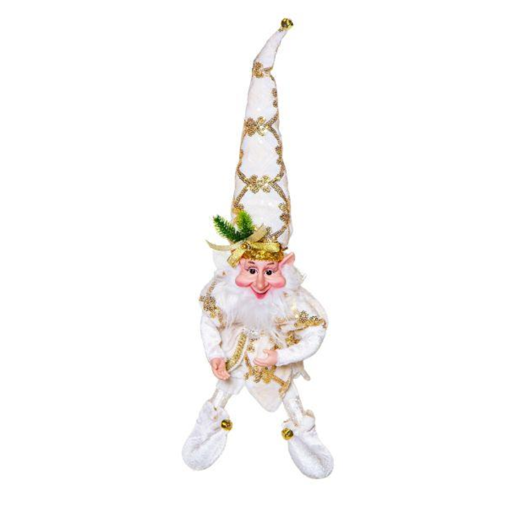 White and Gold Elf 41cm Y60.C45045 Harold Elmes Mulligans of Ballaghaderreen