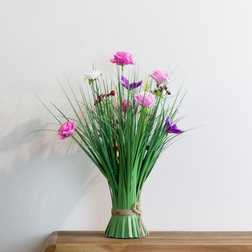Wildfower rose bundle 45 cm TL6749 - Mulligans of Ballaghaderreen